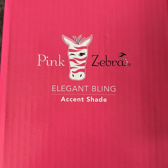 Pink Zebra Love & Hearts Accent Shade Candleglow Elegant Bling lot of 3 shades - Picture 2 of 4